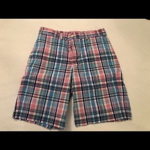 EUC Vineyard Vines boys plaid shorts
